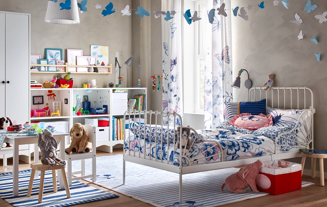 IKEA - Идеи за игрива детска стая с много място за съхранение